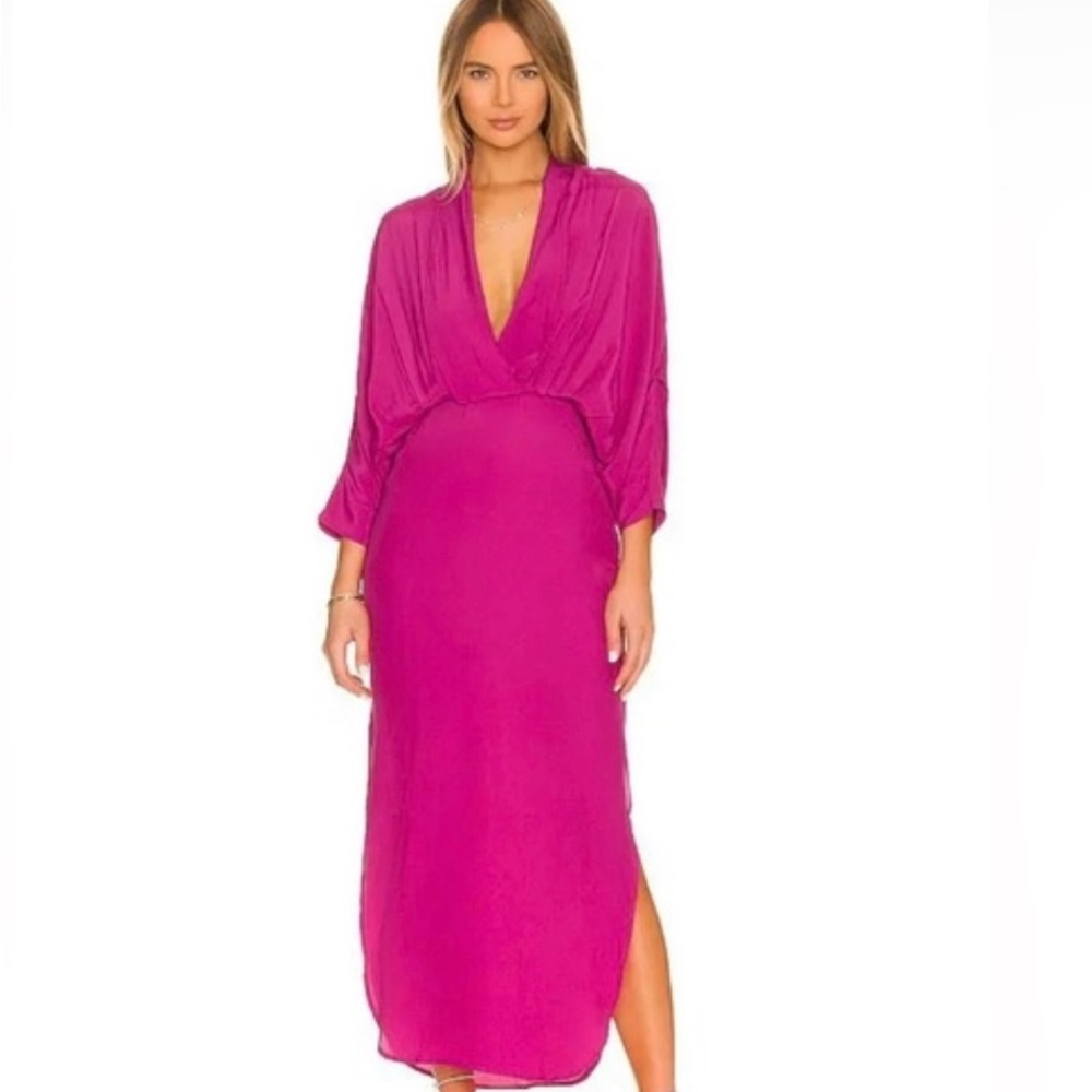 SWF Vibrant Pink Maxi Dress